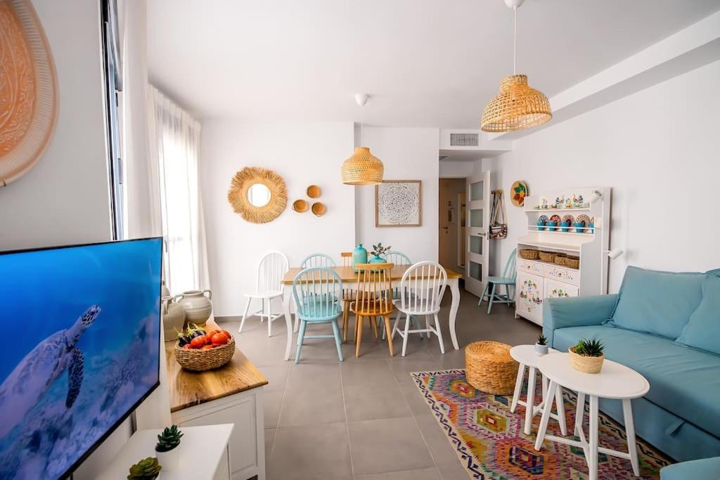 Apartamento azul de Rota Apartment Bagian luar foto